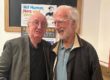 Jan-Uwe Rogge und sein ehemaliger Deutschlehrer Fritz Schwarz